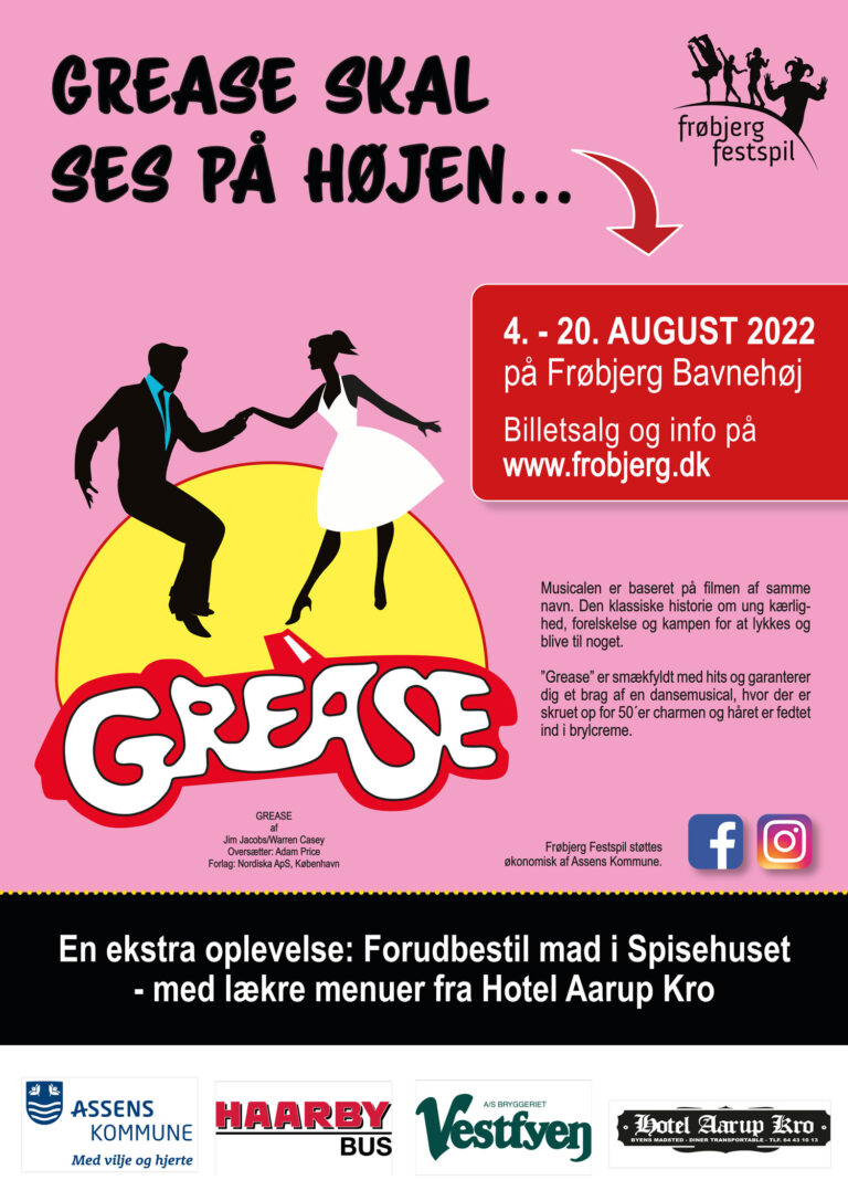 Grease 2022 på Frøbjerg Festspil