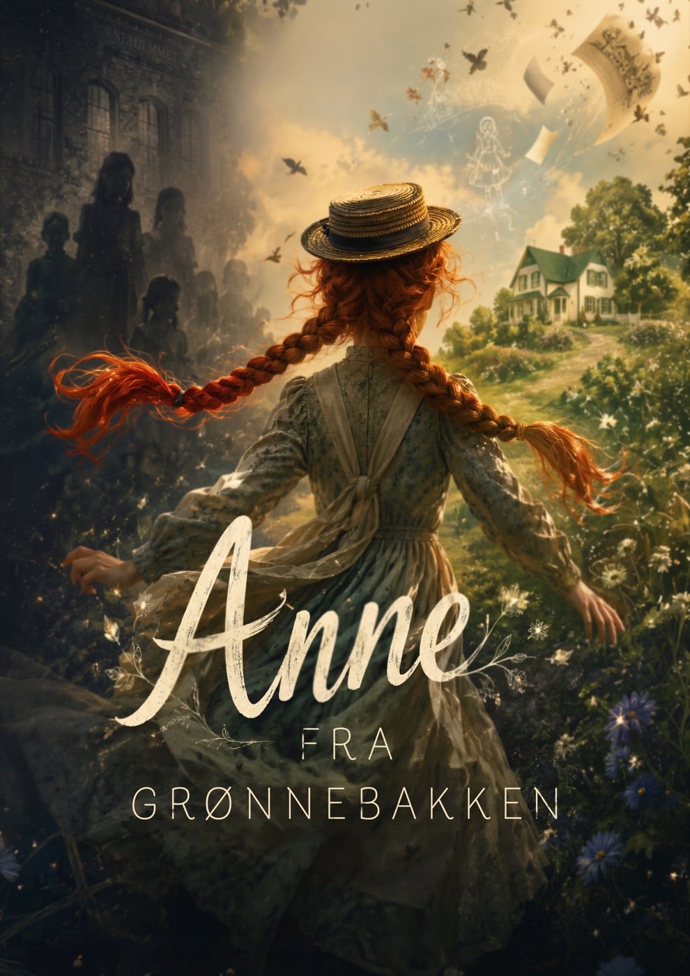 Plakat for Anne fra Grønnebakken, Teaterskolen Frøbjerg Festspil
